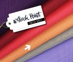 RESTSTÜCK 60cm !!! - Bio Jacquard Jersey - Tweed Knit - melone/brucciato - Check Point - Hamburger Liebe